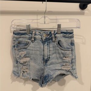 AMERICAN EAGLE next level stretch jean shorts
